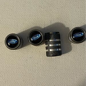 Ford valve Stem caps in Gray set of 4 NWT